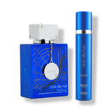 💙 KIT MASCULINO – ARMAF CLUB DE NUIT ICONIC 100ML + SPRAY CORPORAL MASCULINO 300ML