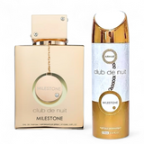💛 KIT FEMININO – CLUB DE NUIT MILESTONE 100ML + PERFUMED SPRAY CORPORAL 200ML