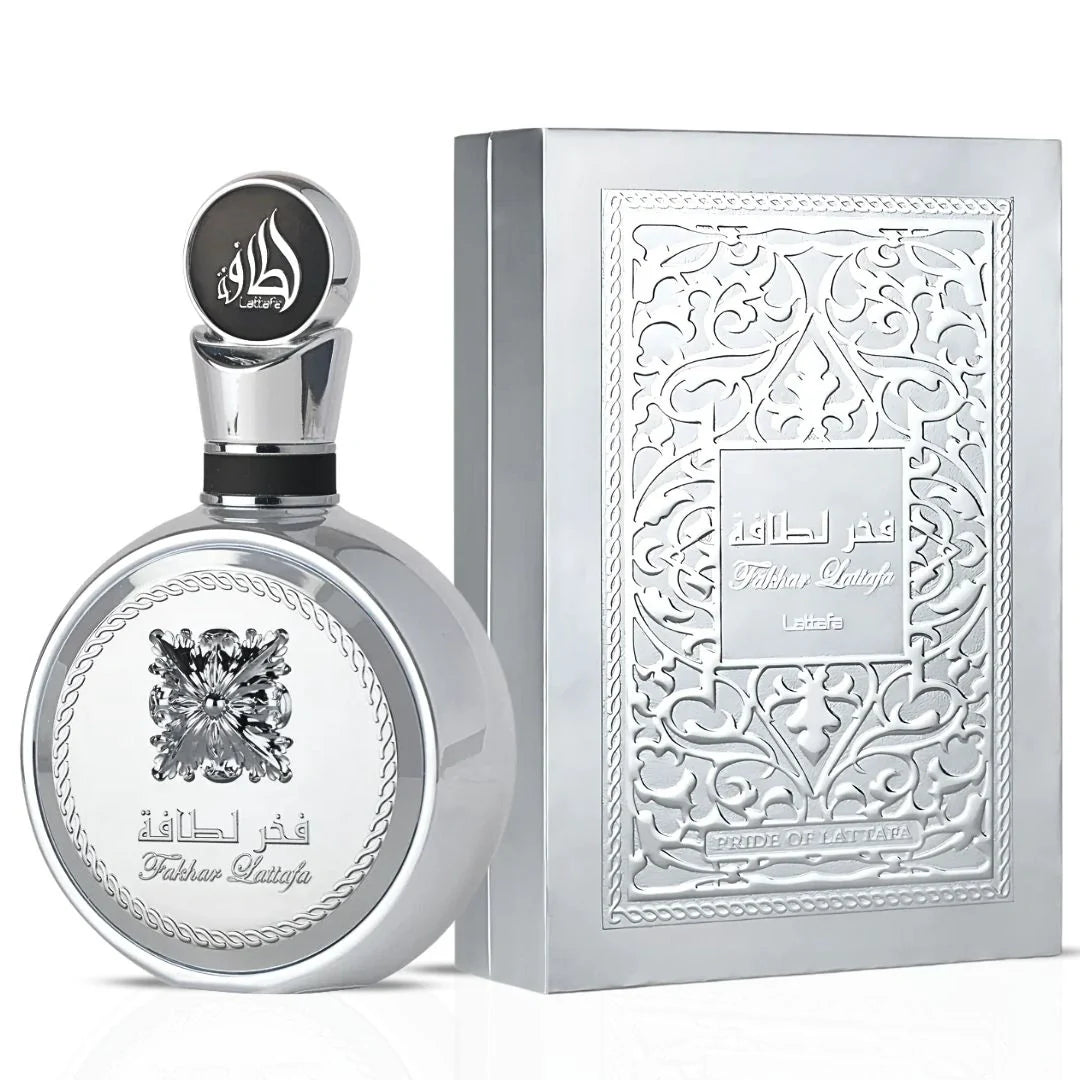 🔥 Perfume Masculino – Lattafa Fakhar Platinum Eau de Parfum 100ml