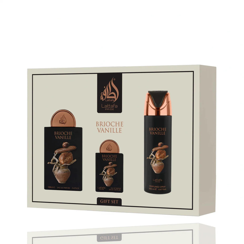 LATTAFA – GIFT SET BRIOCHE VANILLE