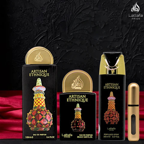 🧵 Perfume Unissex – Lattafa Artisan Ethnique Gift Set