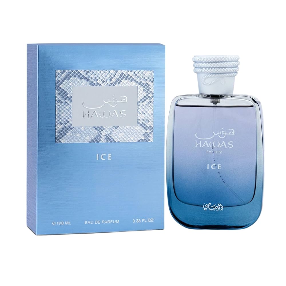 🧊🌊 Perfume Masculino – Rasasi Hawas Ice Eau de Parfum 100ml