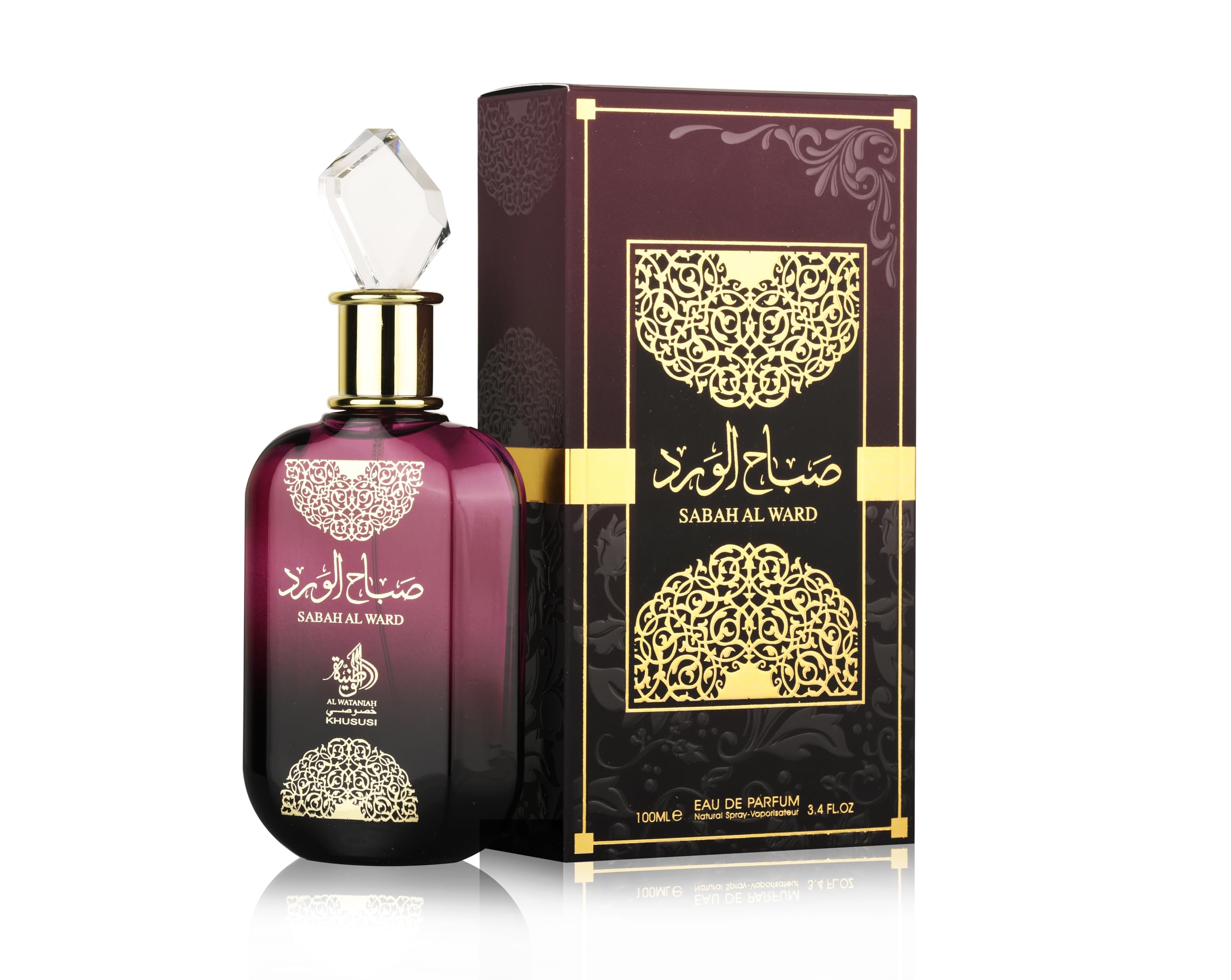 Perfume Feminino Al Wataniah Sabah Al Ward Al Wataniah 100ml