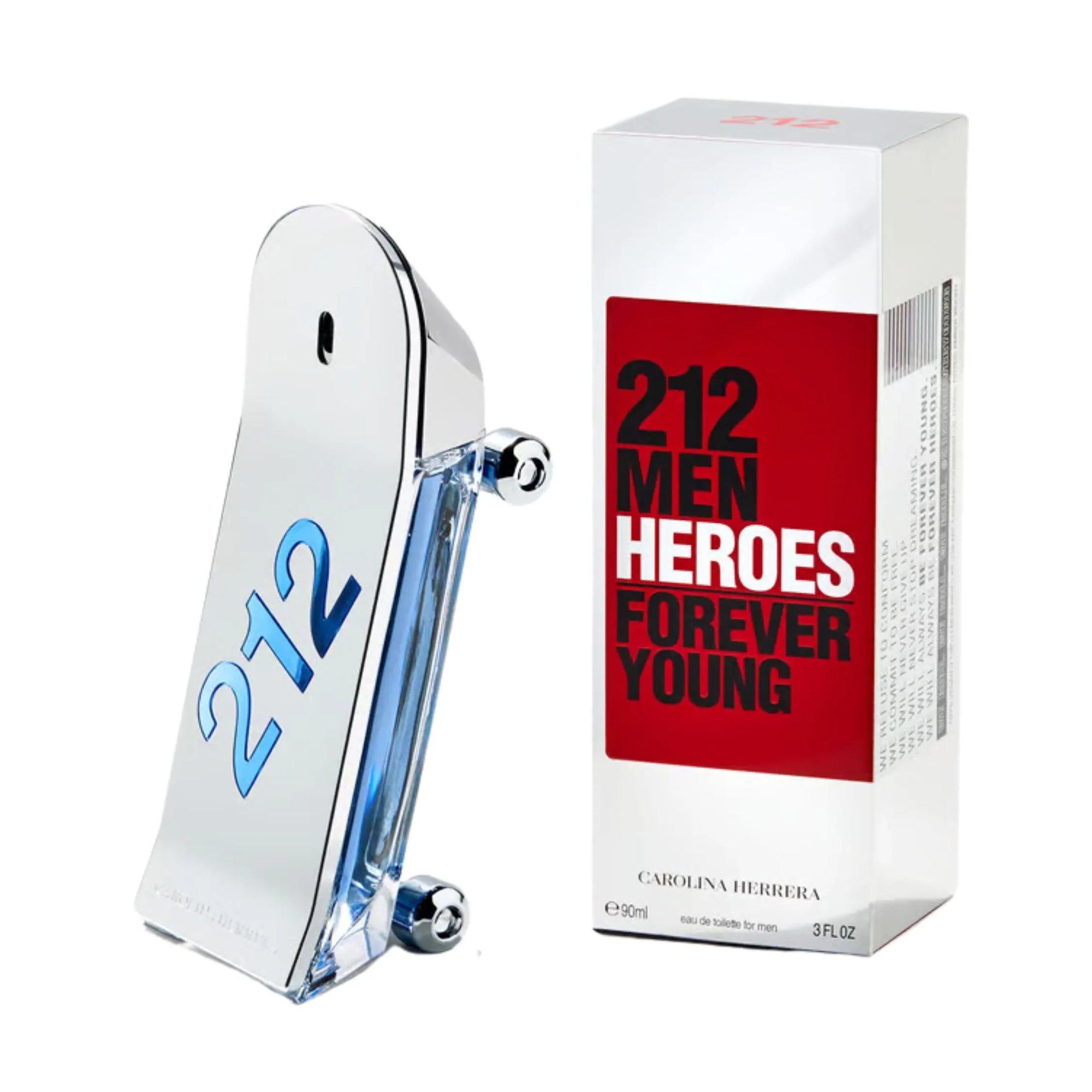 ✨ Perfume Masculino – Carolina Herrera 212 Heroes Men Eau de Toilette 90ml