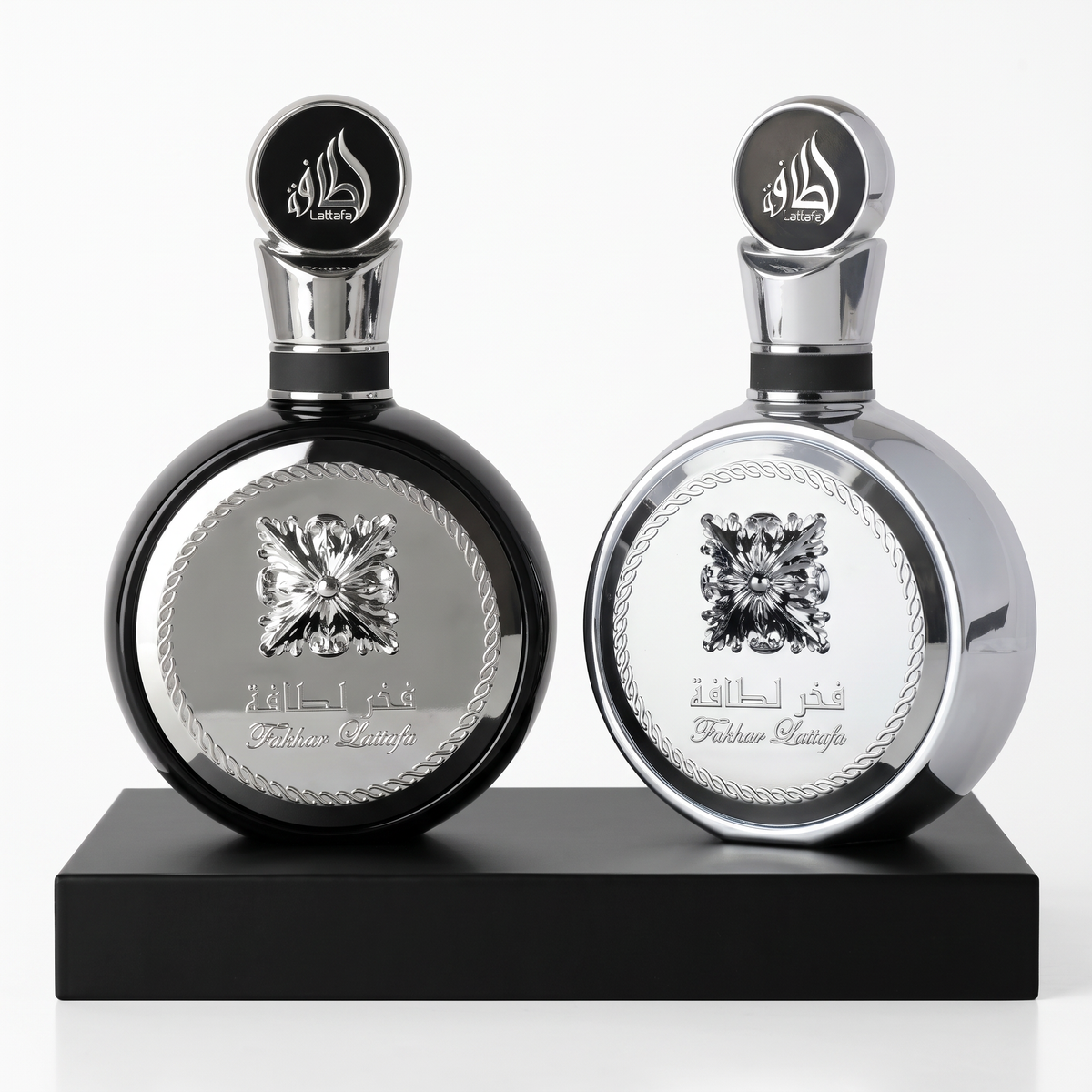 Fakhar Black + Fakhar Platinum