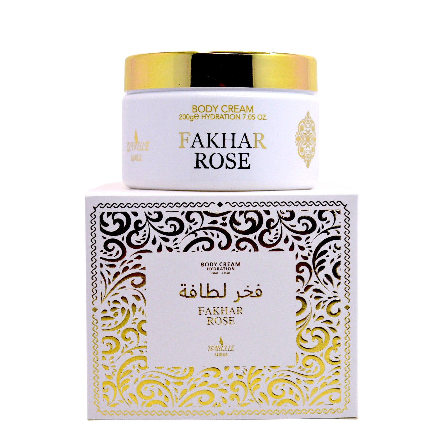 Hidratante Corporal Fakhar Rose 200ml – Isabelle La Belle