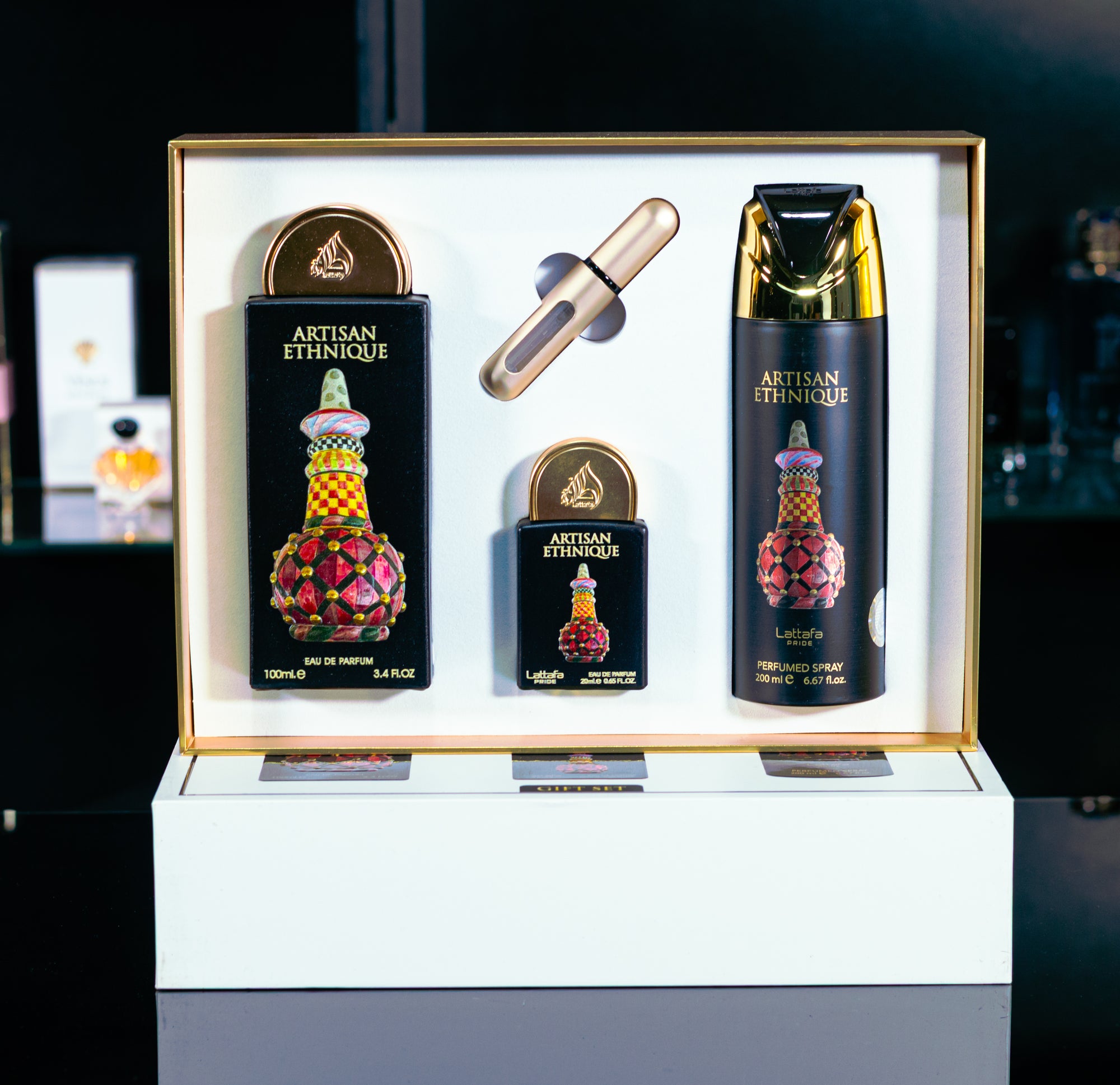 🧵 Perfume Unissex – Lattafa Artisan Ethnique Gift Set