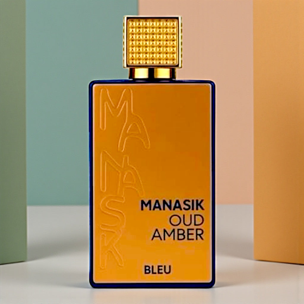 💙 Perfume Unissex – Manasik Oud Amber Blue Eau de Parfum 100ml