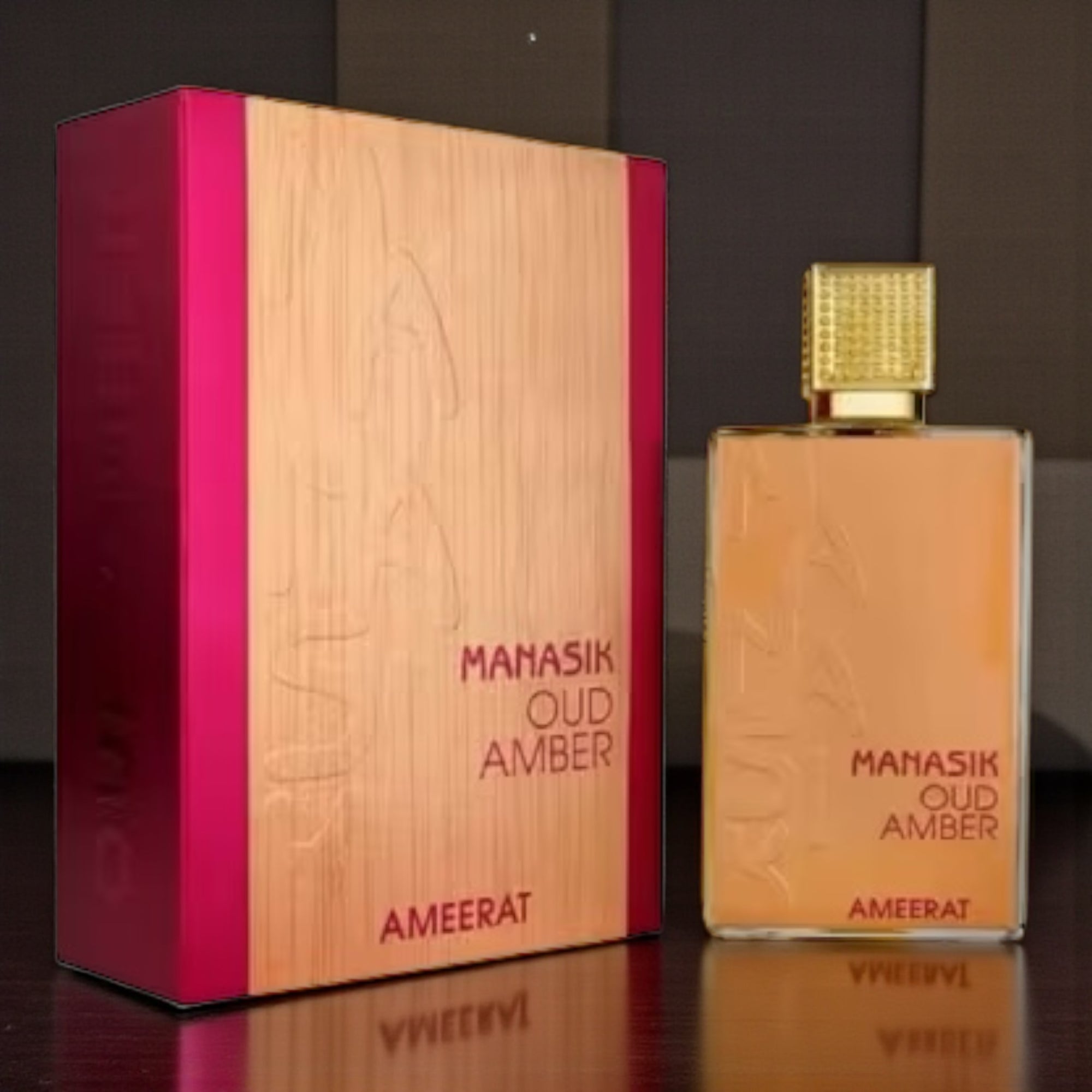 👑 Perfume Feminino – Manasik Oud Amber Ameerat Eau de Parfum 100ml