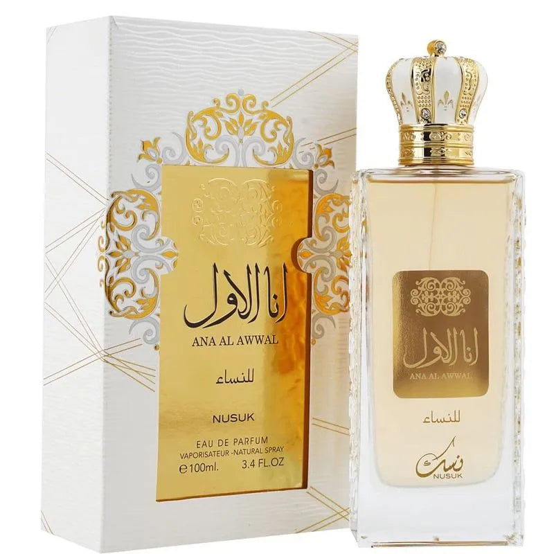 👑 Perfume Feminino – Nusuk Ana Al Awwal Eau de Parfum 100ml