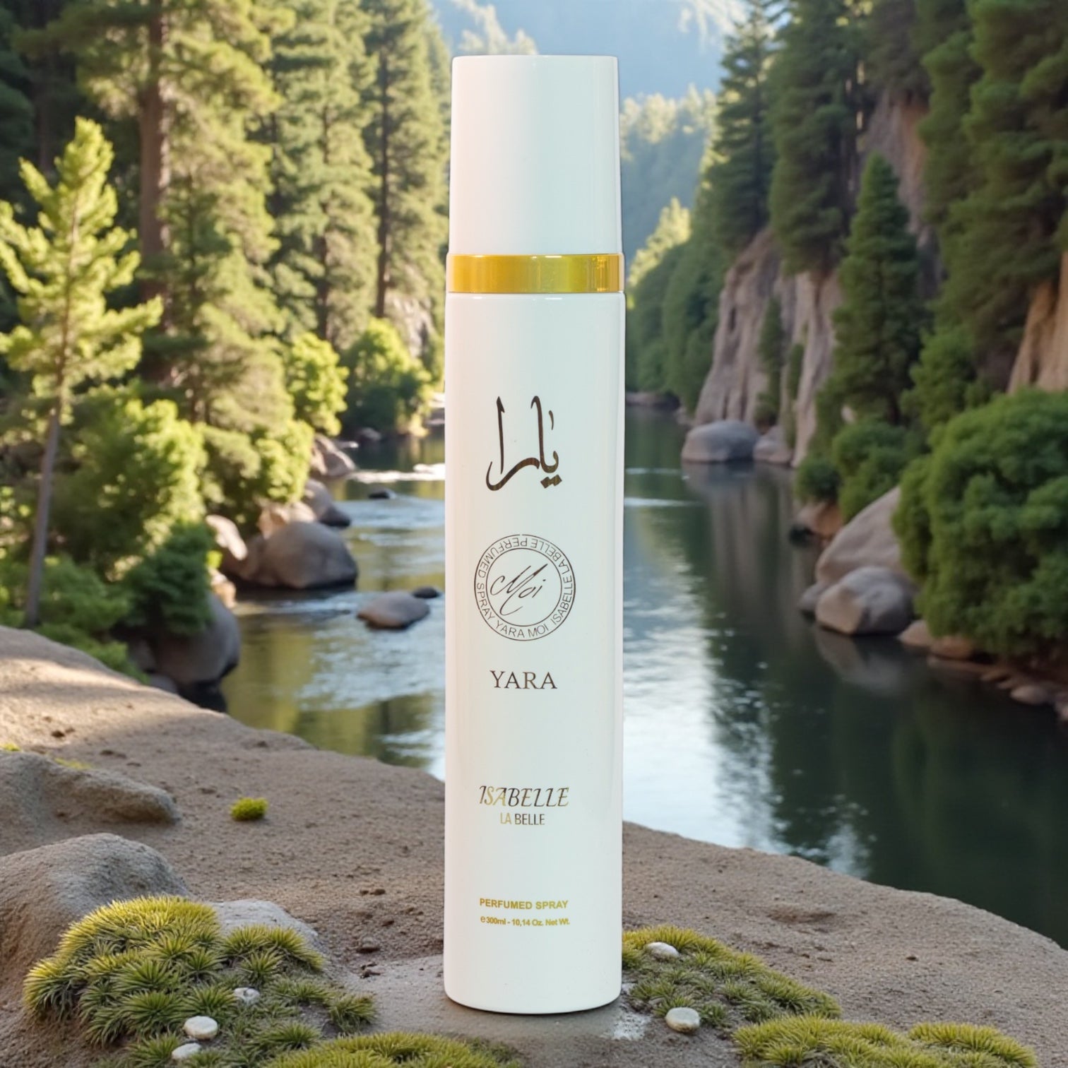 🤍 Spray Corporal Isabelle La Belle – Yara Mói Feminino | 300ml