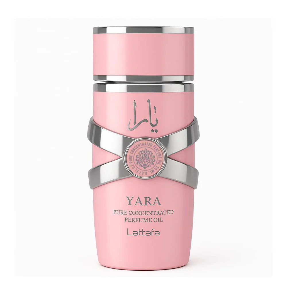 🌸 Perfume Feminino Lattafa Yara Pure Concentrated Oil – Óleo Perfumado 20ml