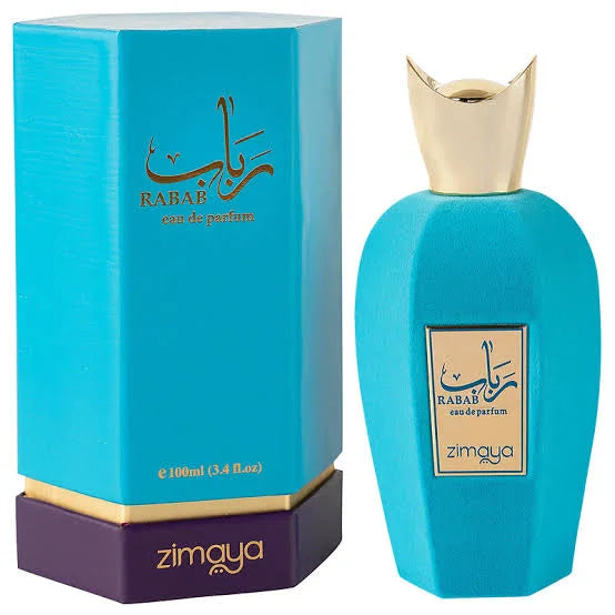 💙 Perfume Unissex Zimaya Rabab Blue – Eau de Parfum 100ml