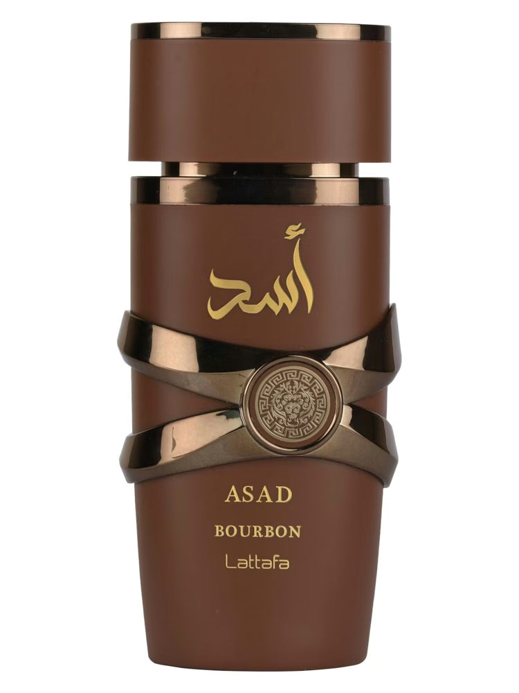🖤 KIT MASCULINO – LATTAFA ASAD BOURBON 100ML + ISABELLE LÁ BELLE PASTA CORPORAL 200ML