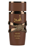 🖤 KIT MASCULINO – LATTAFA ASAD BOURBON 100ML + ISABELLE LÁ BELLE PASTA CORPORAL 200ML