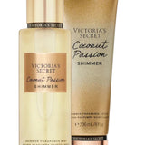 Victoria’s Secret – Kit Body Splash 250ml + Creme Hidratante 236ml Coconut Passion Shimmer