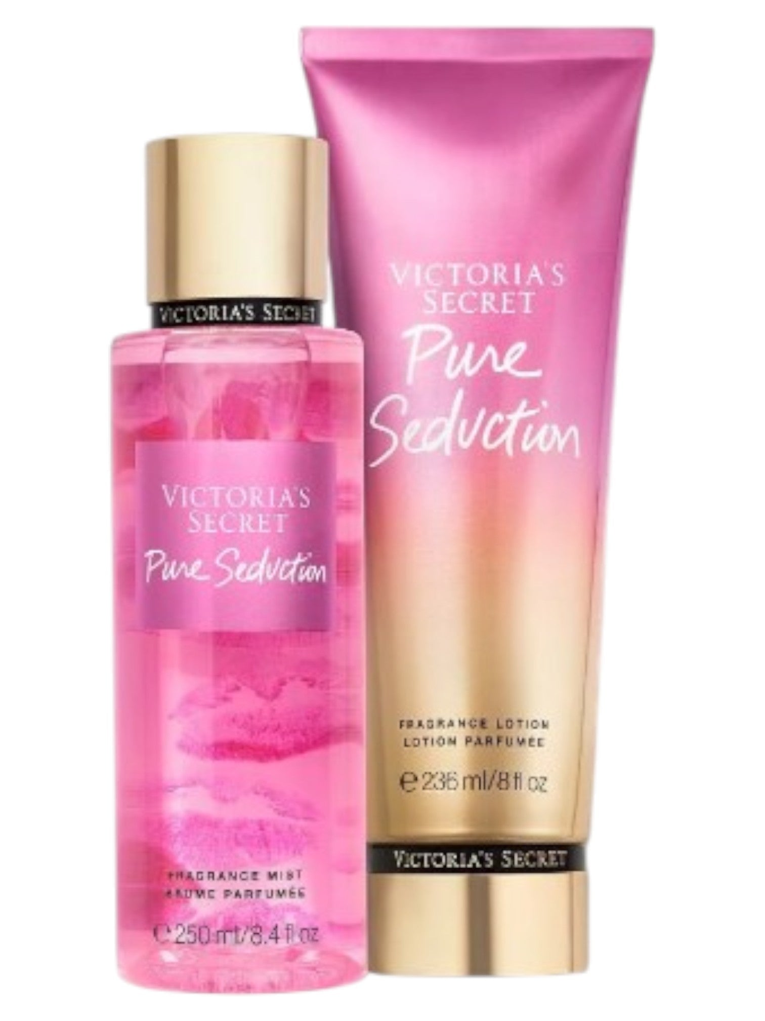 Victoria’s Secret – Kit Body Splash 250ml + Creme Hidratante 236ml Pure Seduction
