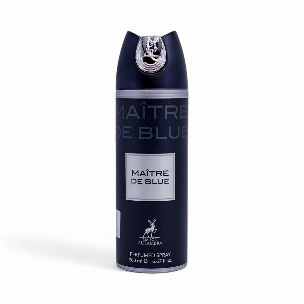 💙 Perfume Masculino Árabe – Spray Maître de Blue 200ml