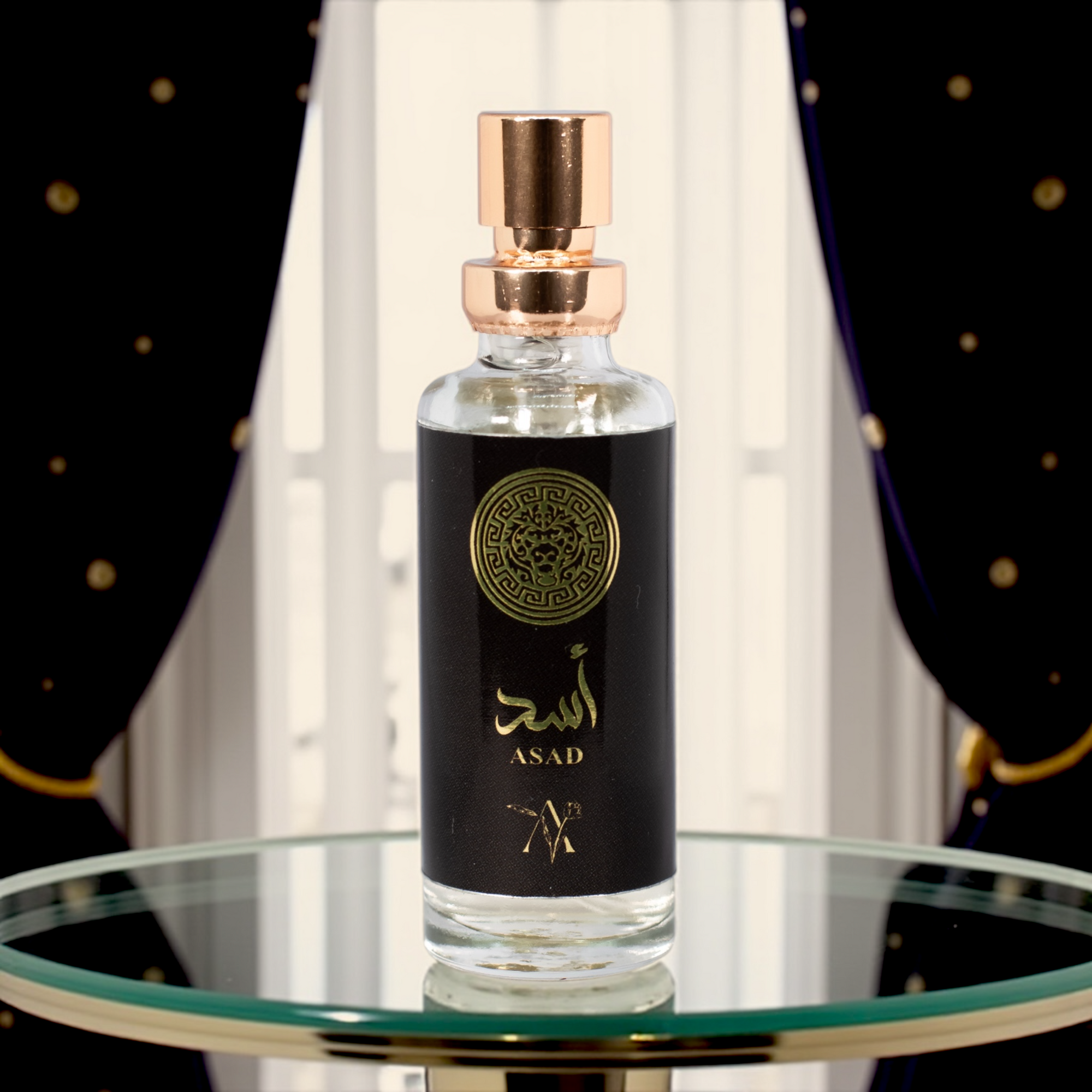 🦅 Arabe Miniatura – Asad Tradicional Eau de Parfum Masculino 15ml