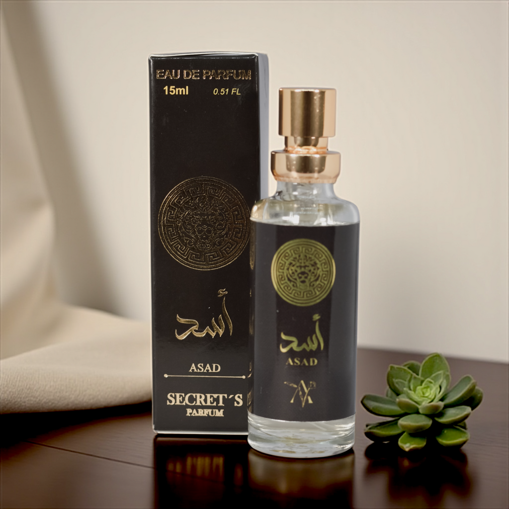 🦅 Arabe Miniatura – Asad Tradicional Eau de Parfum Masculino 15ml