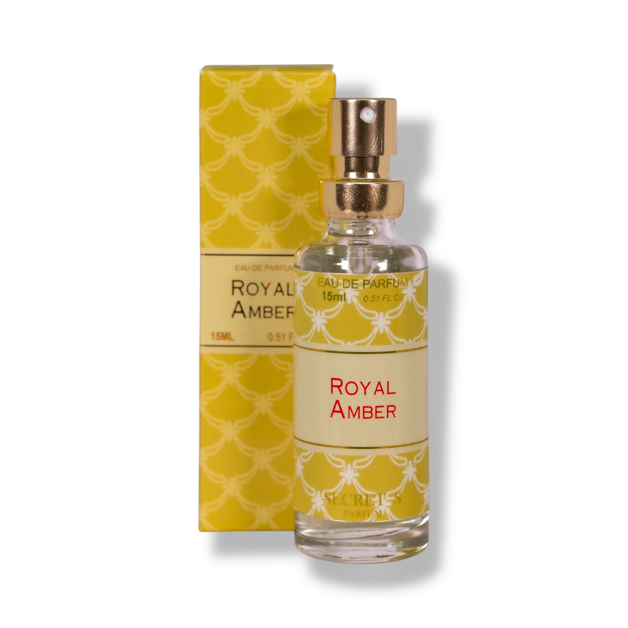 🟠 Perfume Unissex Árabe – Miniatura Royal Amber 15ml