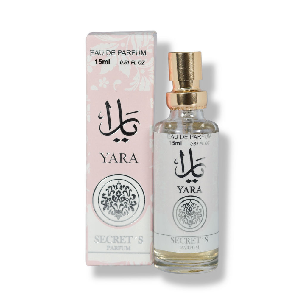 🌸 Arabe Miniatura – Yara Eau de Parfum Feminino 15ml