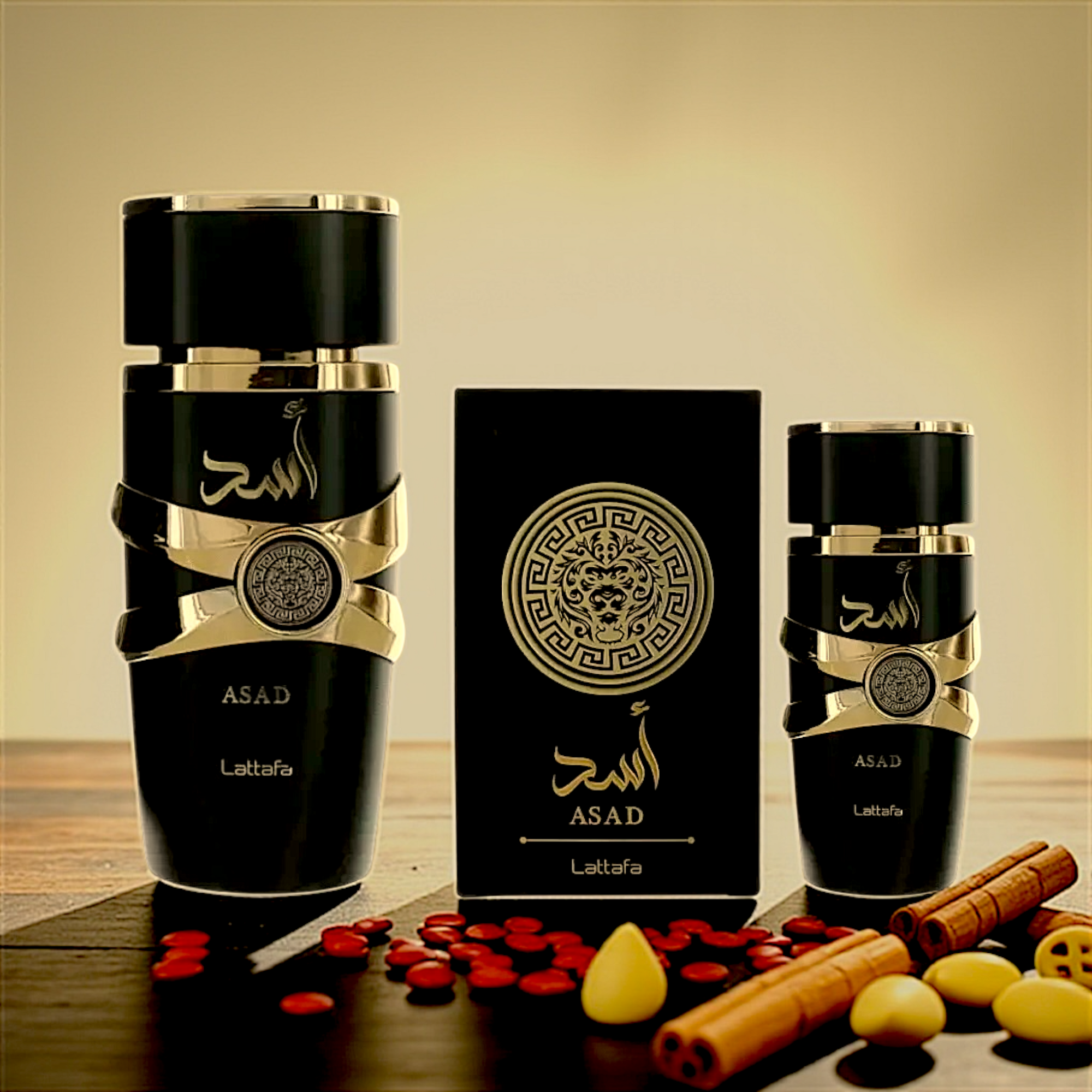 🦁 Perfume Masculino Lattafa Mini Asad Tradicional EDP 30ml