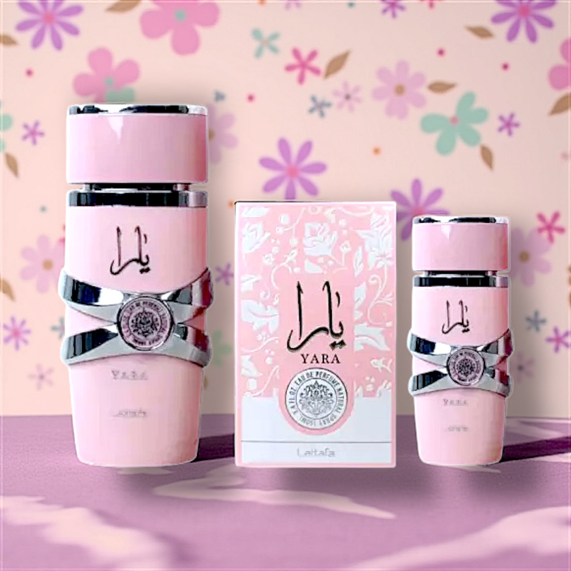 🌹 Perfume Feminino Lattafa Mini Yara Rose EDP 30ml