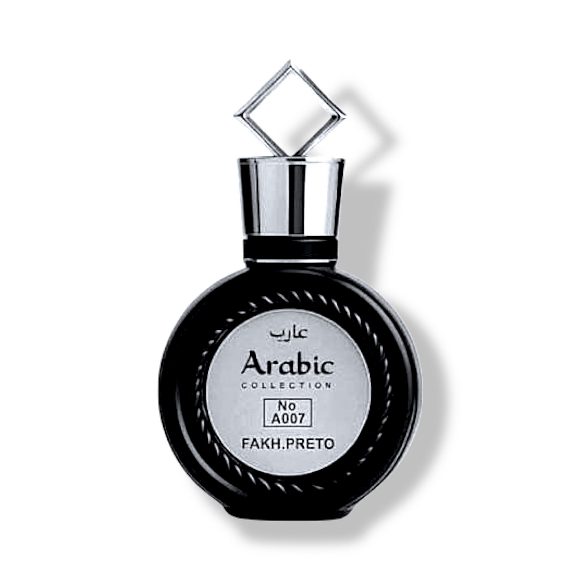 🩶 Perfume Masculino Árabe – Arabic Miniatura A007 Fakhar Silver Eau de Parfum 25ml