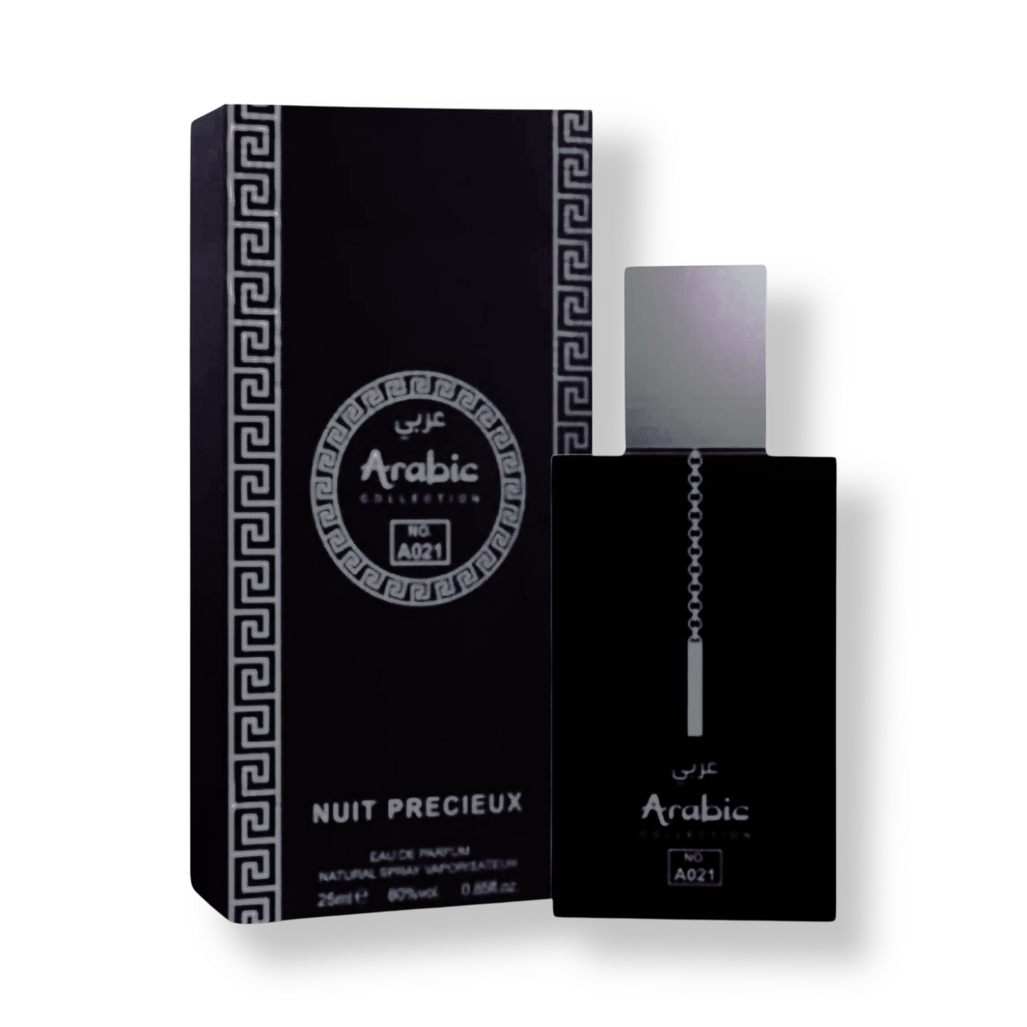 🖤 Perfume Masculino Árabe – Arabic Miniatura A021 Précieux Eau de Parfum 25ml