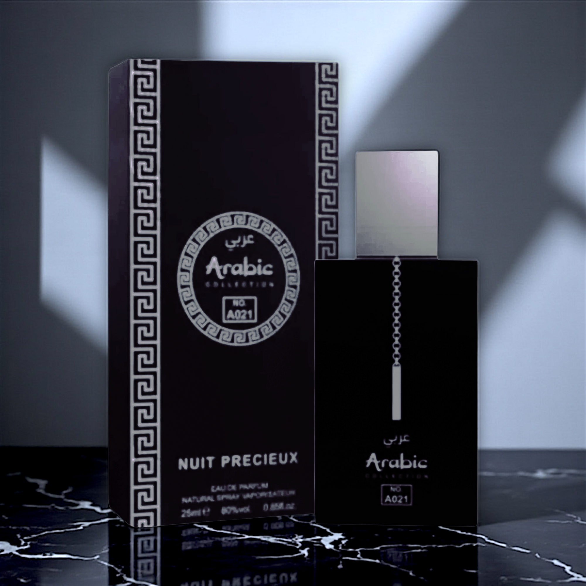 🖤 Perfume Masculino Árabe – Arabic Miniatura A021 Précieux Eau de Parfum 25ml