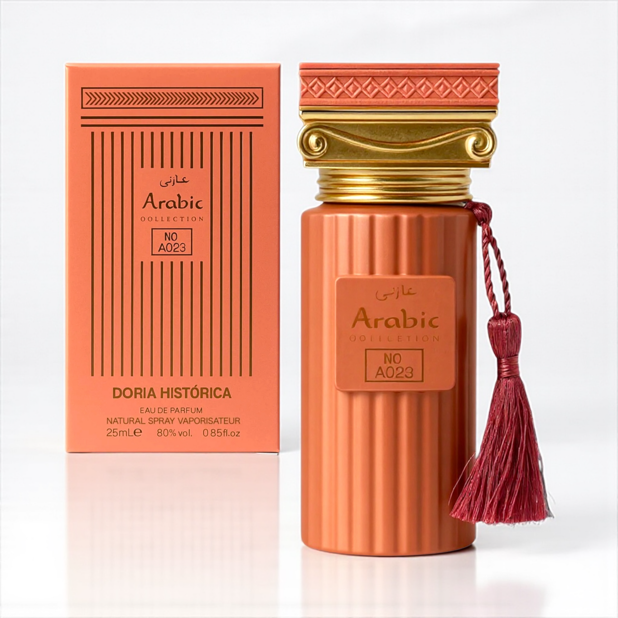 🖤 Perfume Masculino Árabe – Arabic Miniatura A023 Hisoric Doria Eau de Parfum 25ml