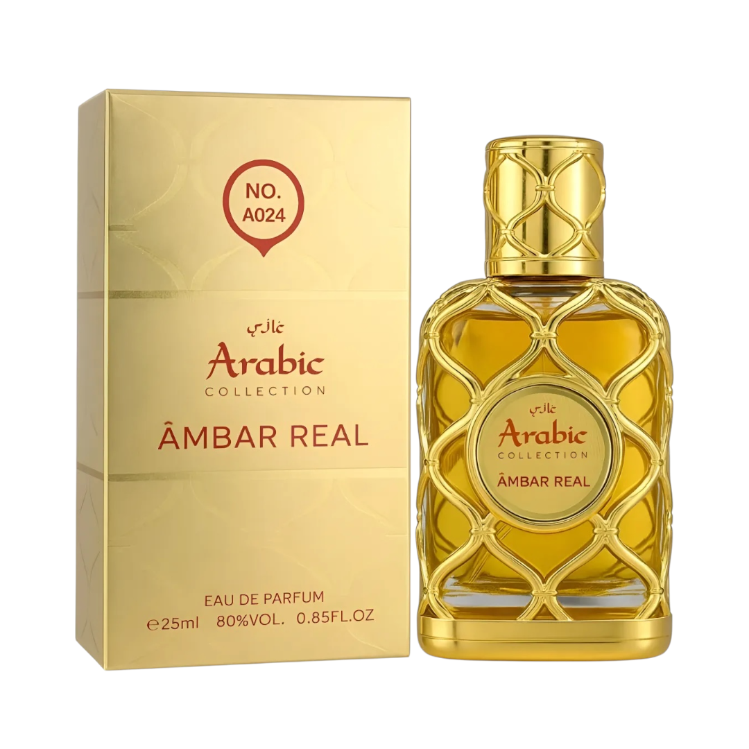 ✨ Perfume Unissex Árabe – Arabic Miniatura A024 Royal Amber Eau de Parfum 25ml