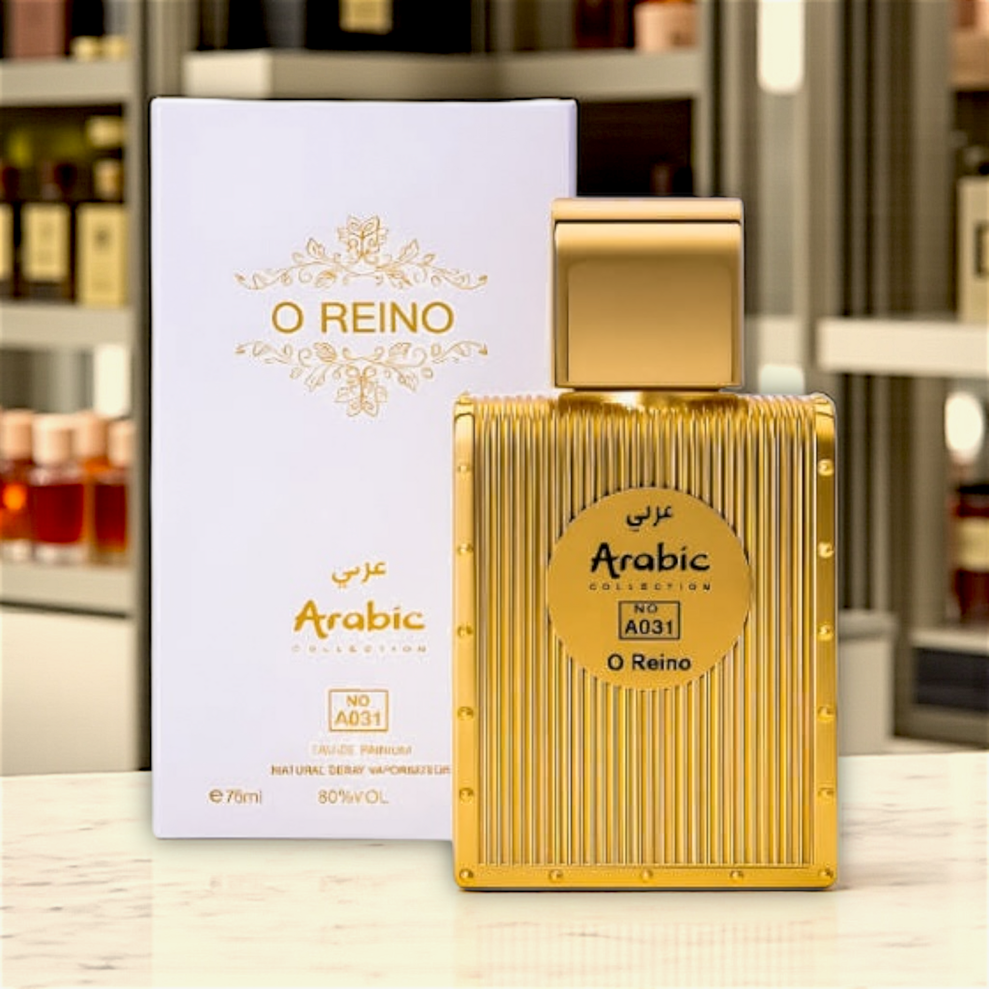 👑 Perfume Unissex Árabe – Arabic Miniatura A100 The Kingdom Eau de Parfum 25ml