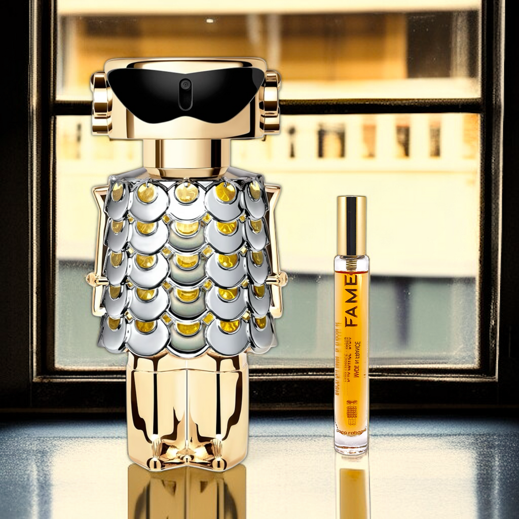 💎 Perfume Feminino Rabanne Fame Eau de Parfum – 30ml + Travel-Size 10ml