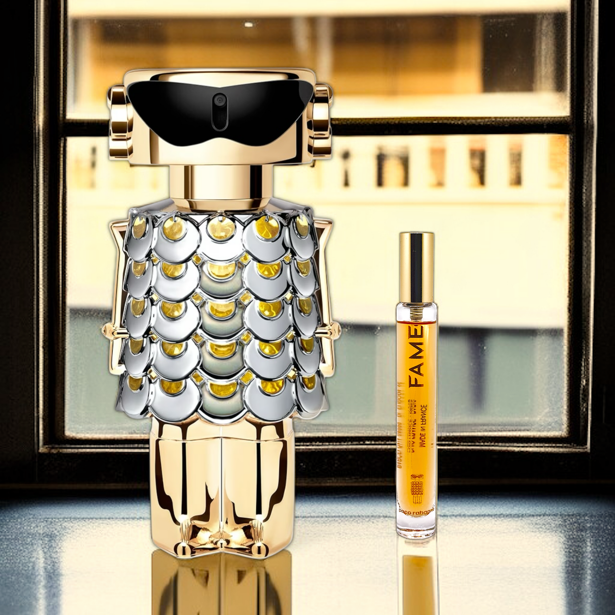 💎 Perfume Feminino Rabanne Fame Eau de Parfum – 30ml + Travel-Size 10ml