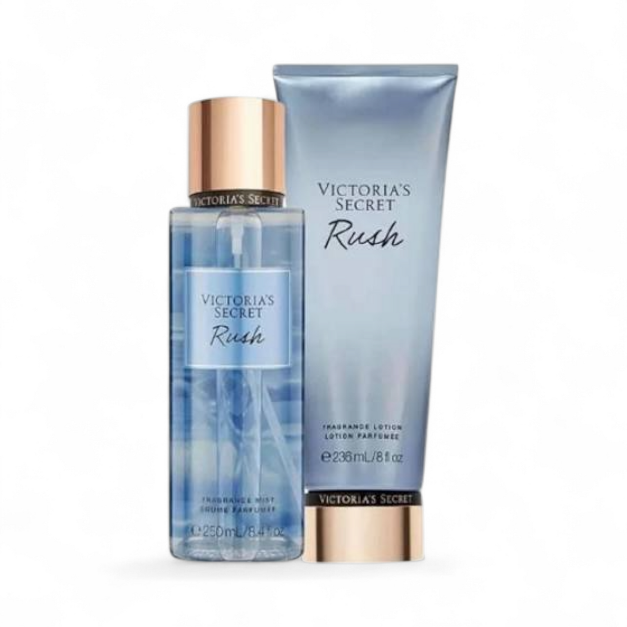 ⚡ Kit Feminino Victoria’s Secret Rush – Body Splash 250ml + Creme Hidratante 236ml