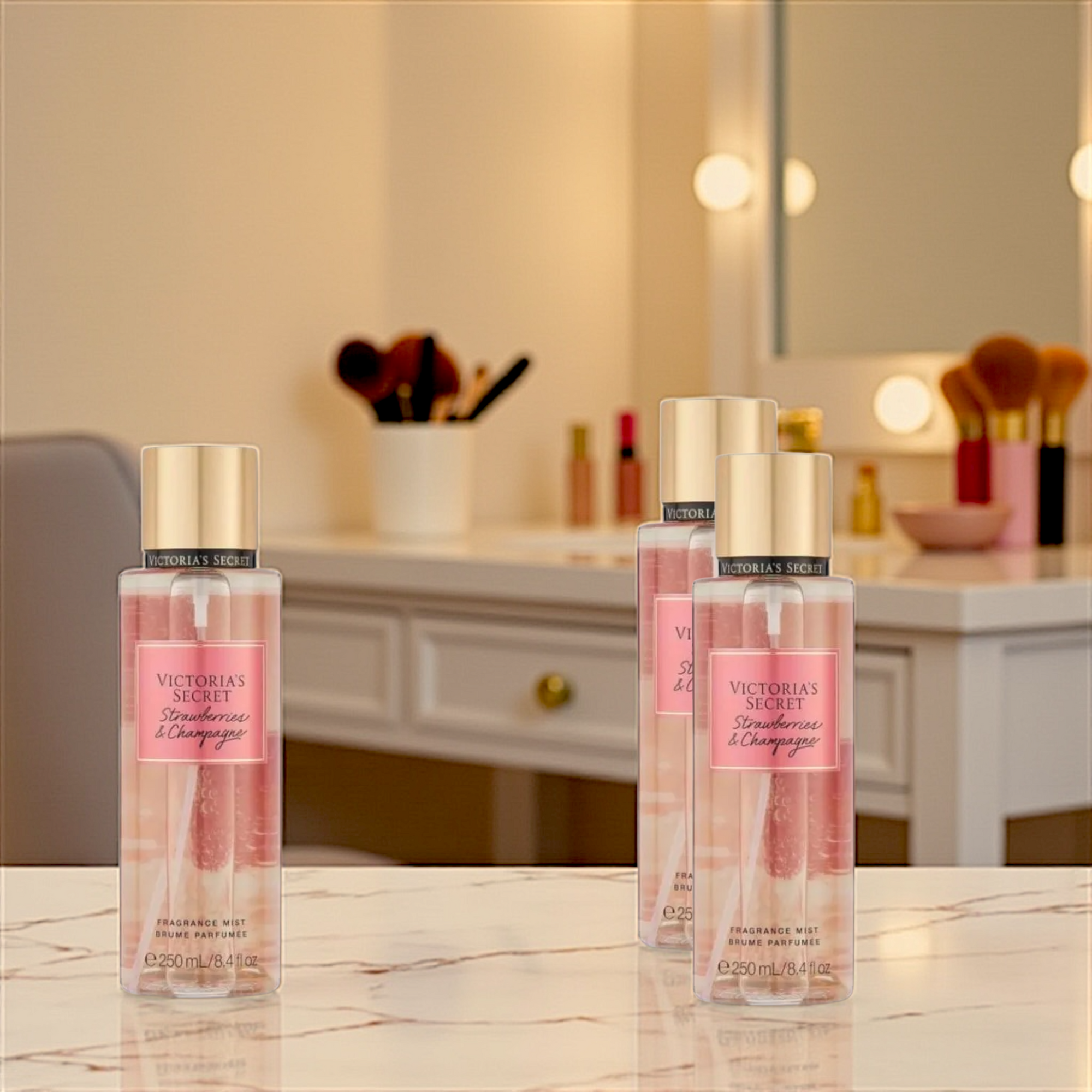 🍓 Victoria’s Secret Strawberry &amp; Champagne – Body Splash 250ml