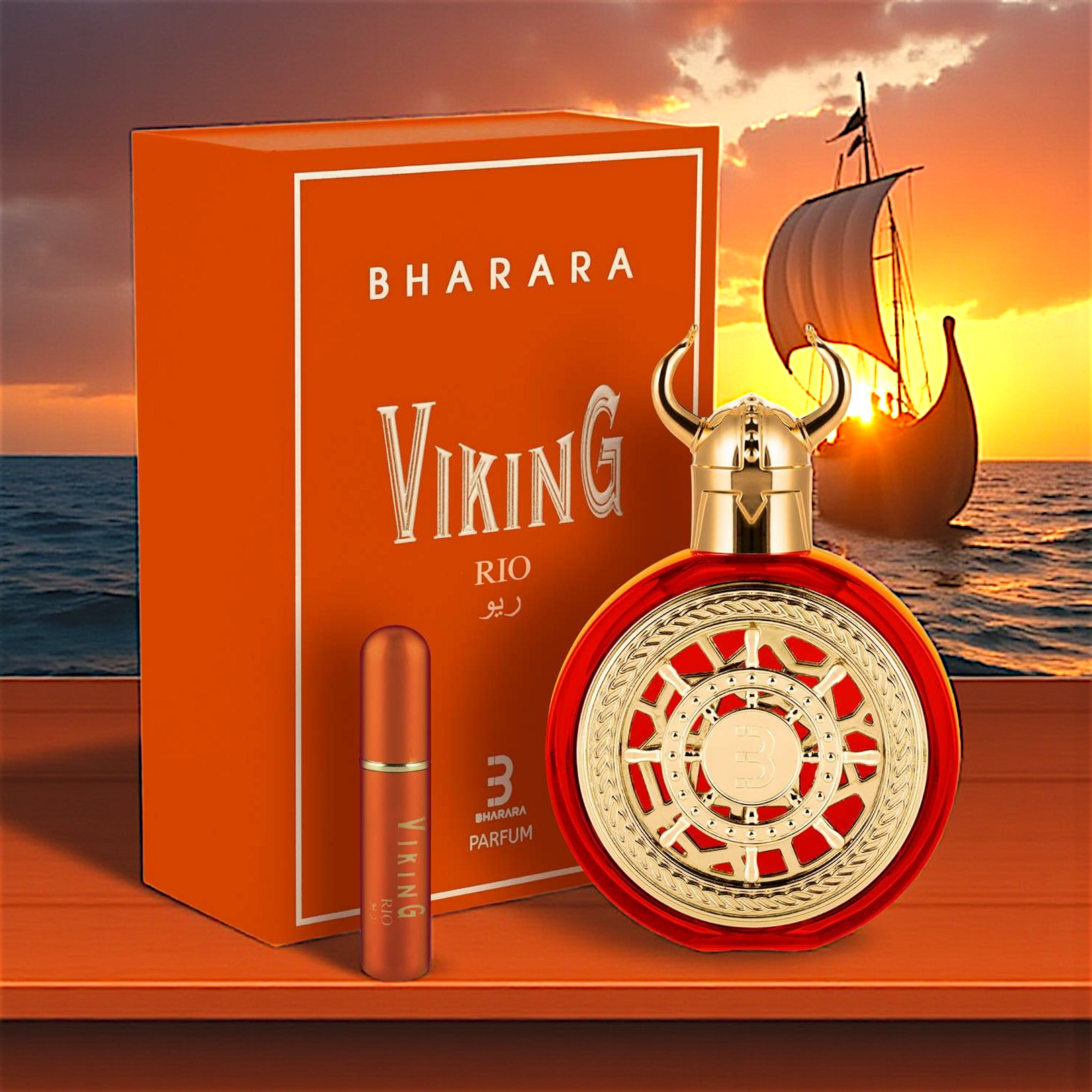 ⚜️ Perfume Unissex Bharara Viking Rio – Eau de Parfum 100ml
