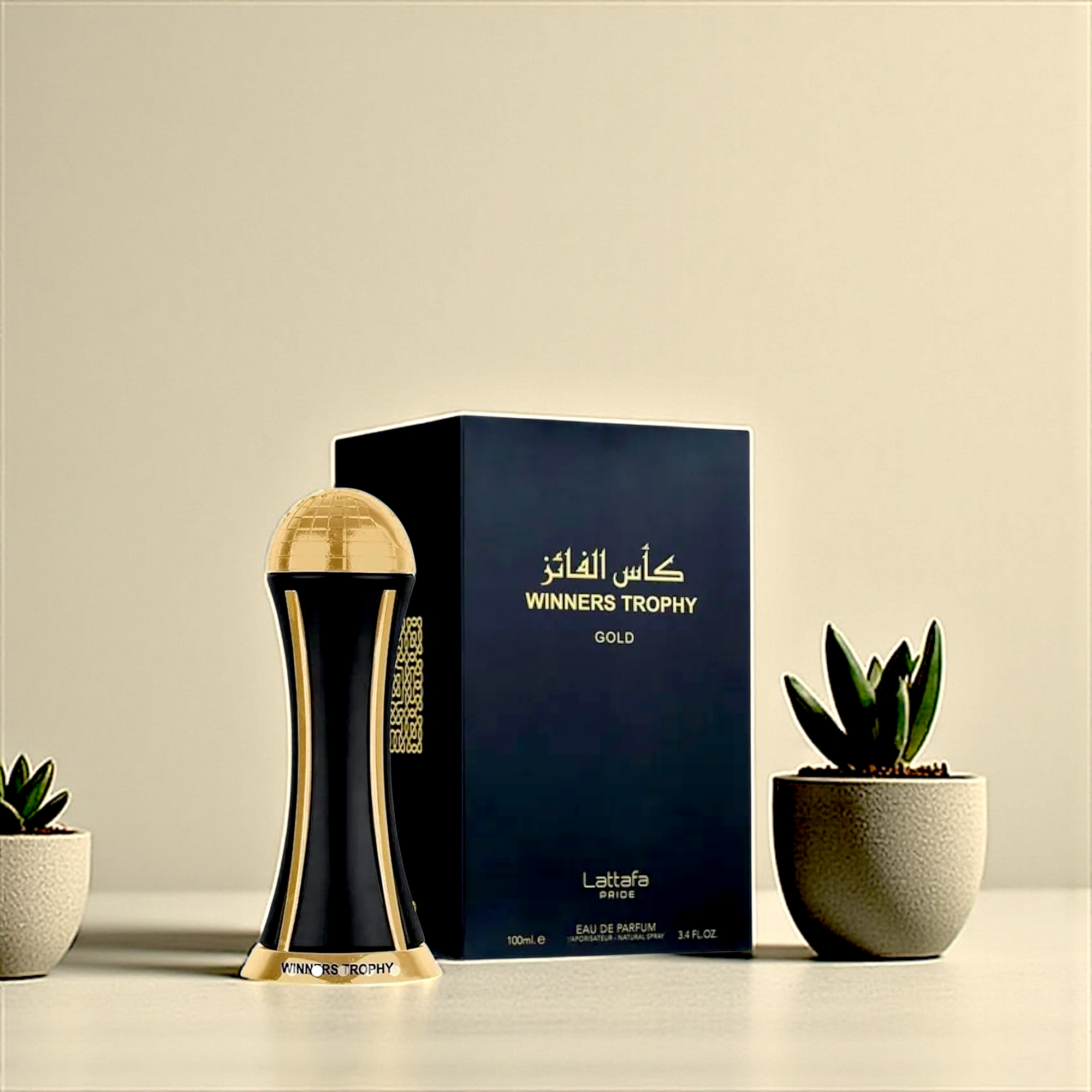 🏆 Perfume Unissex – Lattafa Winners Trophy Gold Eau de Parfum 100ml