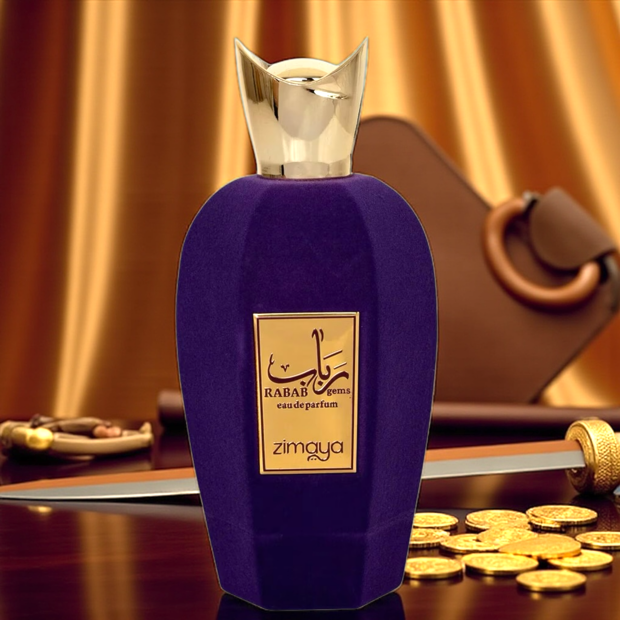 💎 Perfume Unissex Zimaya Rabab Gems – Eau de Parfum 100ml