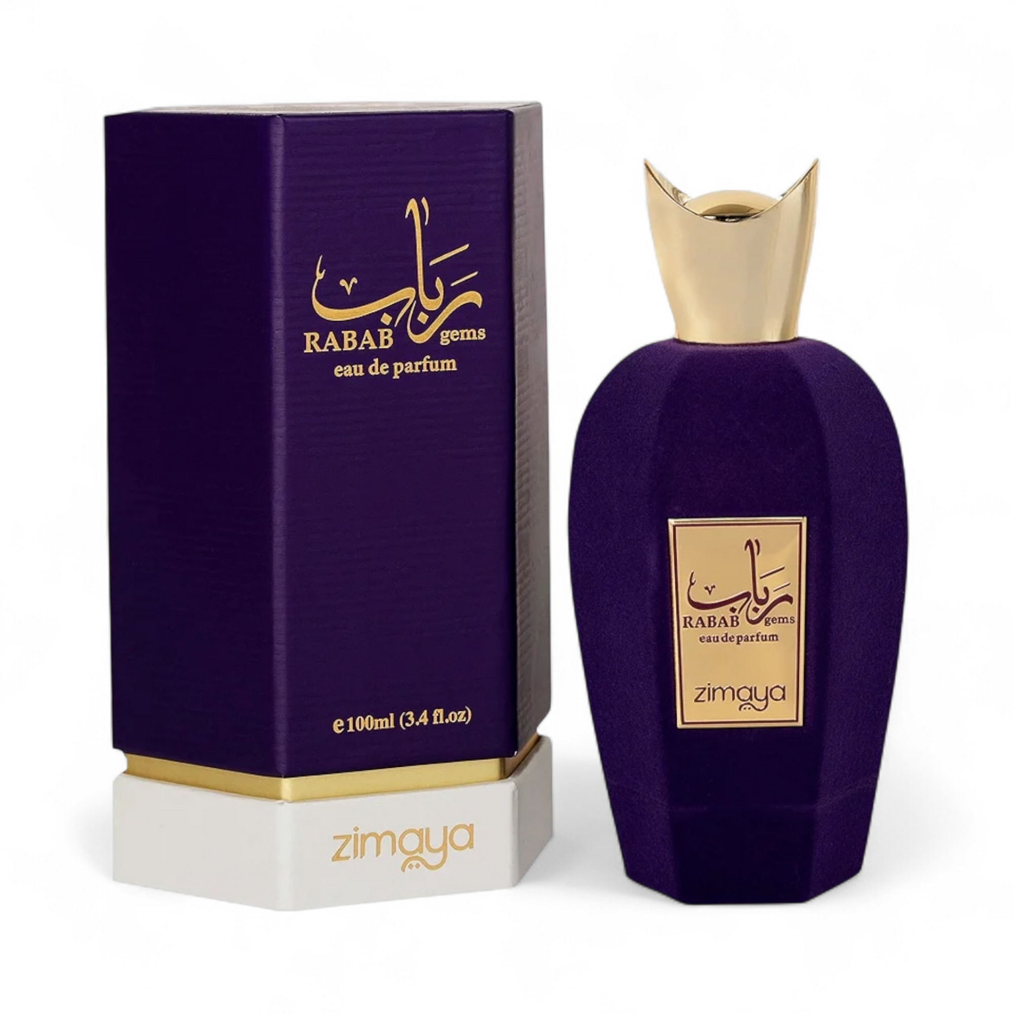 💎 Perfume Unissex Zimaya Rabab Gems – Eau de Parfum 100ml
