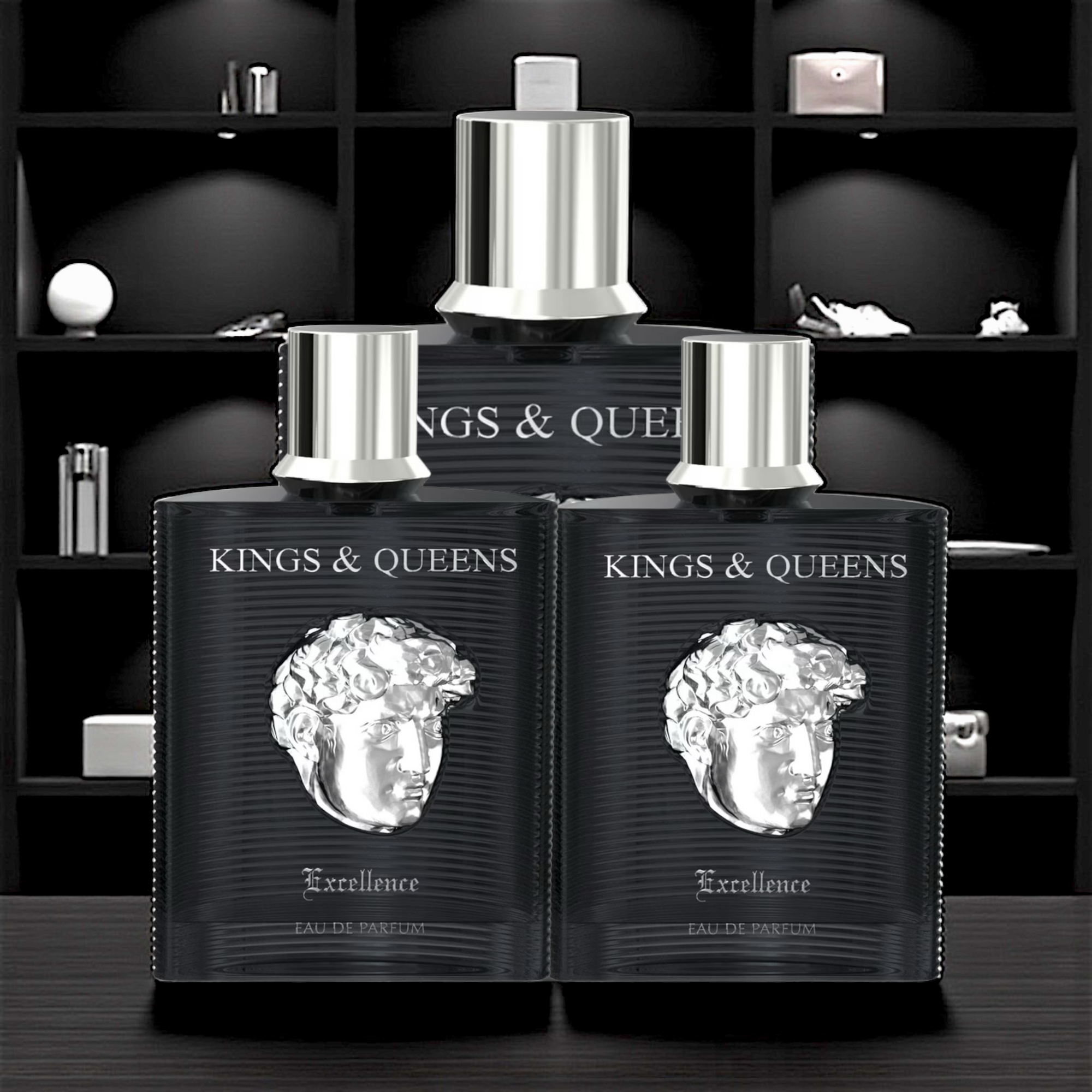 👑 Perfume Masculino Amaran Kings & Queens Excellence – Eau de Parfum 100ml