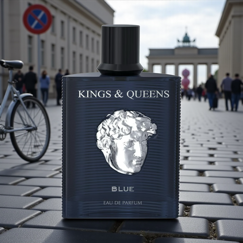 💙 Perfume Masculino Amaran Kings &amp; Queens Blue – Eau de Parfum 100ml