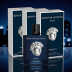 💙 Perfume Masculino Amaran Kings &amp; Queens Blue – Eau de Parfum 100ml