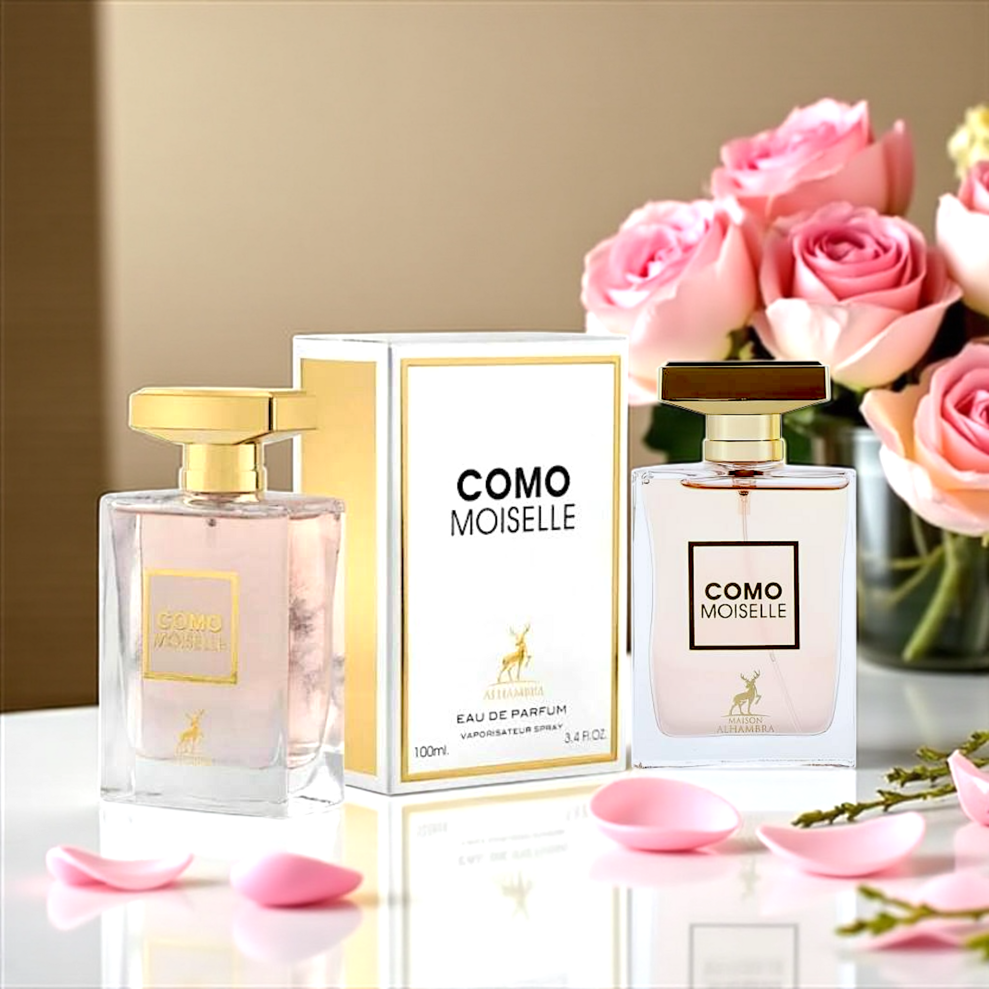 🌸 Perfume Feminino – Maison Al Hambra Como Moiselle Eau de Parfum 100ml