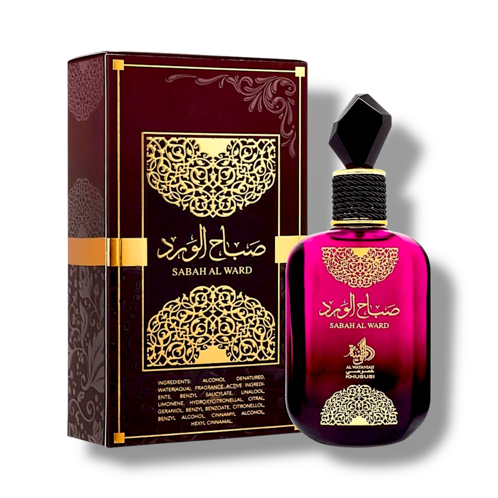 💖 Perfume Feminino Al Wataniah Sabah Al Ward – Eau de Parfum 100ml