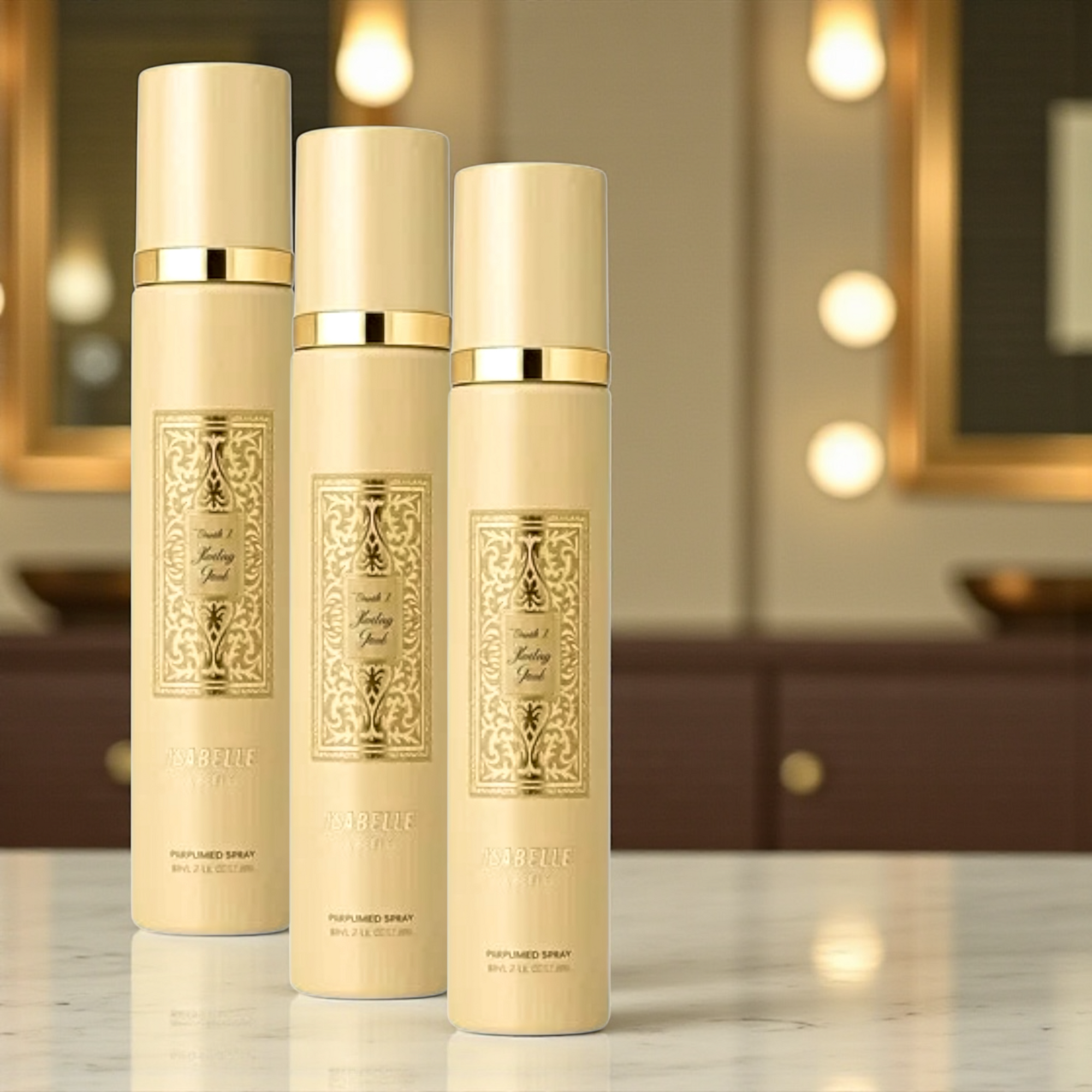 🖤 Isabelle La Belle – Spray Corporal Fakhar Gold Masculino 300ml