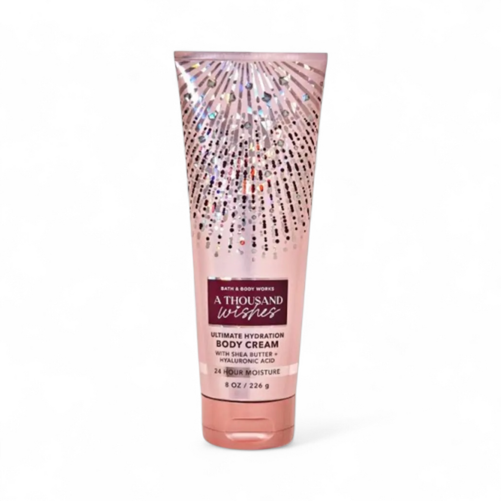 ✨ Creme Corporal Feminino – Bath & Body Works A Thousand Wishes 226ml