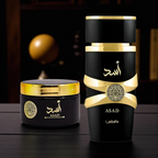 🖤 KIT MASCULINO – LATTAFA ASAD TRADICIONAL 100ML + ISABELLE LÁ BELLE PASTA CORPORAL 200ML